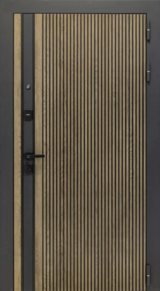 Входная дверь ДвериПРО Rosna ФЛ-700 (10мм, ясень белый) DPRO196548 внешняя сторона