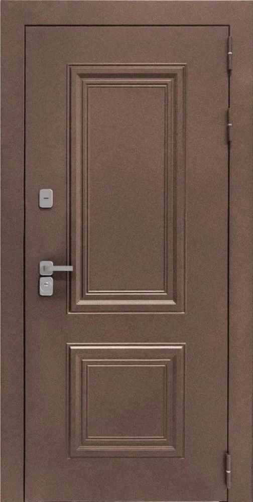 Входная дверь ДвериПРО Д-68 ФЛ-185 (10мм, ПВХ ясень белый) DPRO201180 внешняя сторона