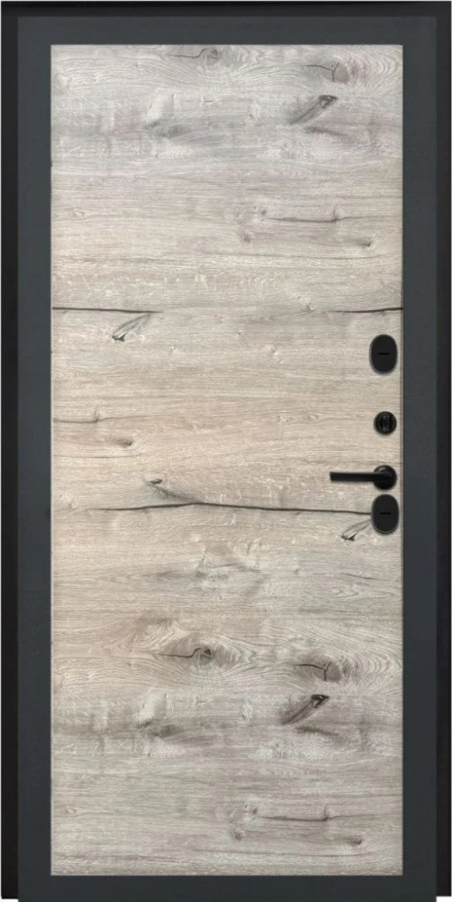 Входная дверь ДвериПРО Elfy Без фрезеровки Дуб пацифик горизонт DPRO221153 внутренняя сторона