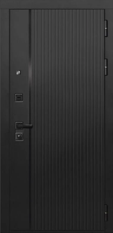 Входная дверь ДвериПРО L-45 ФЛ 244 беленый дуб DPRO195761 внешняя сторона