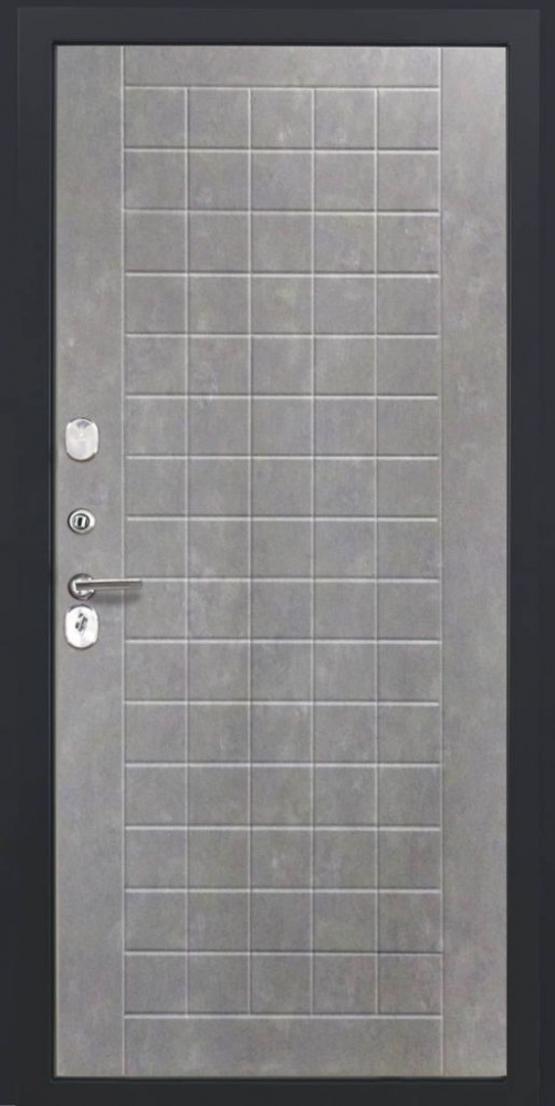 Входная дверь ДвериПРО Rosna ФЛ-256 (10мм, бетон пепельный) DPRO197942 внутренняя сторона
